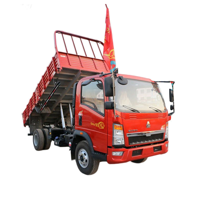 Использованный Howo 4x2 Дэмп-Трак 6 колес Дизельный наклона грузовик с стандартом выбросов Евро 4