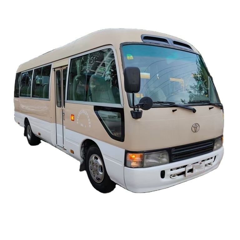 Максимальная мощность 113/5200кВ Toyota Микроавтобус бензиновый и дизельный двигатель 29 мест Подержанный автобус