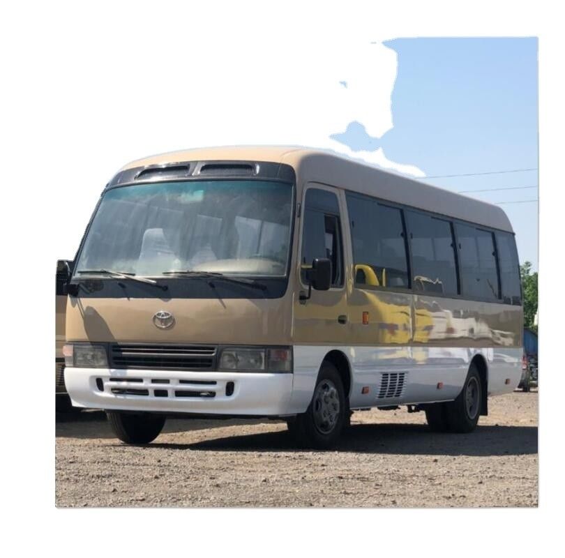 Максимальная мощность 113/5200кВ Toyota Микроавтобус бензиновый и дизельный двигатель 29 мест Подержанный автобус