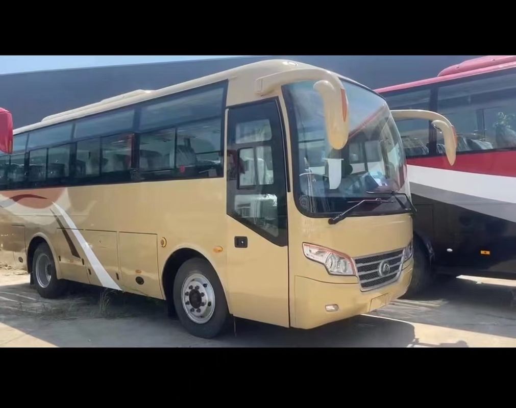 7м 35 мест Передний двигатель Подержанный автобус Левый боковой руль 8.4L Дисплимент