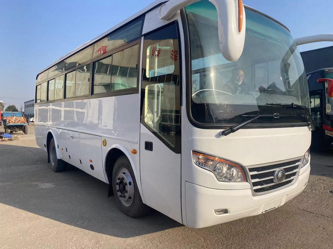 Ручная коробка передач 31-50 мест Пассажирский автобус Автобус класса люкс Подержанные автобусы с интерьером