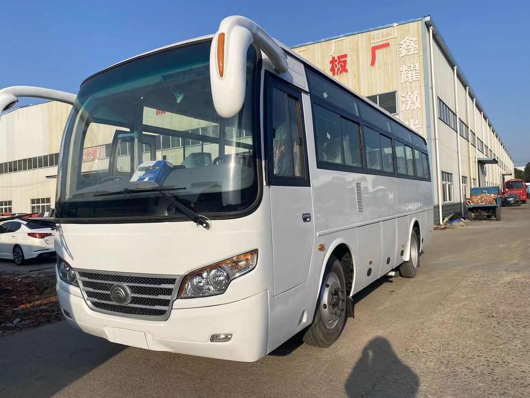 35 мест Автобус для Африки с выбросами Евро 3 и подвеской листьев