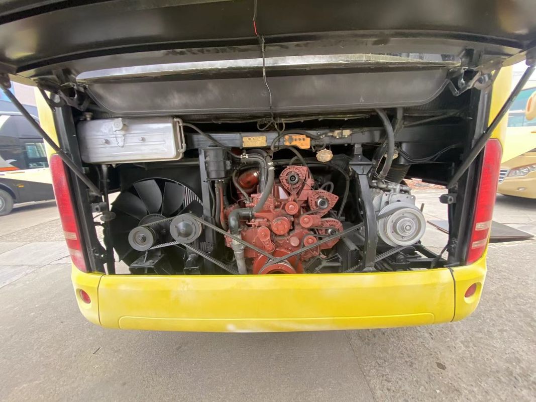 Воздушная подвеска 65 мест Подержанный китайский RHD роскошный автобус Ниццы отремонтирован 2017-2019