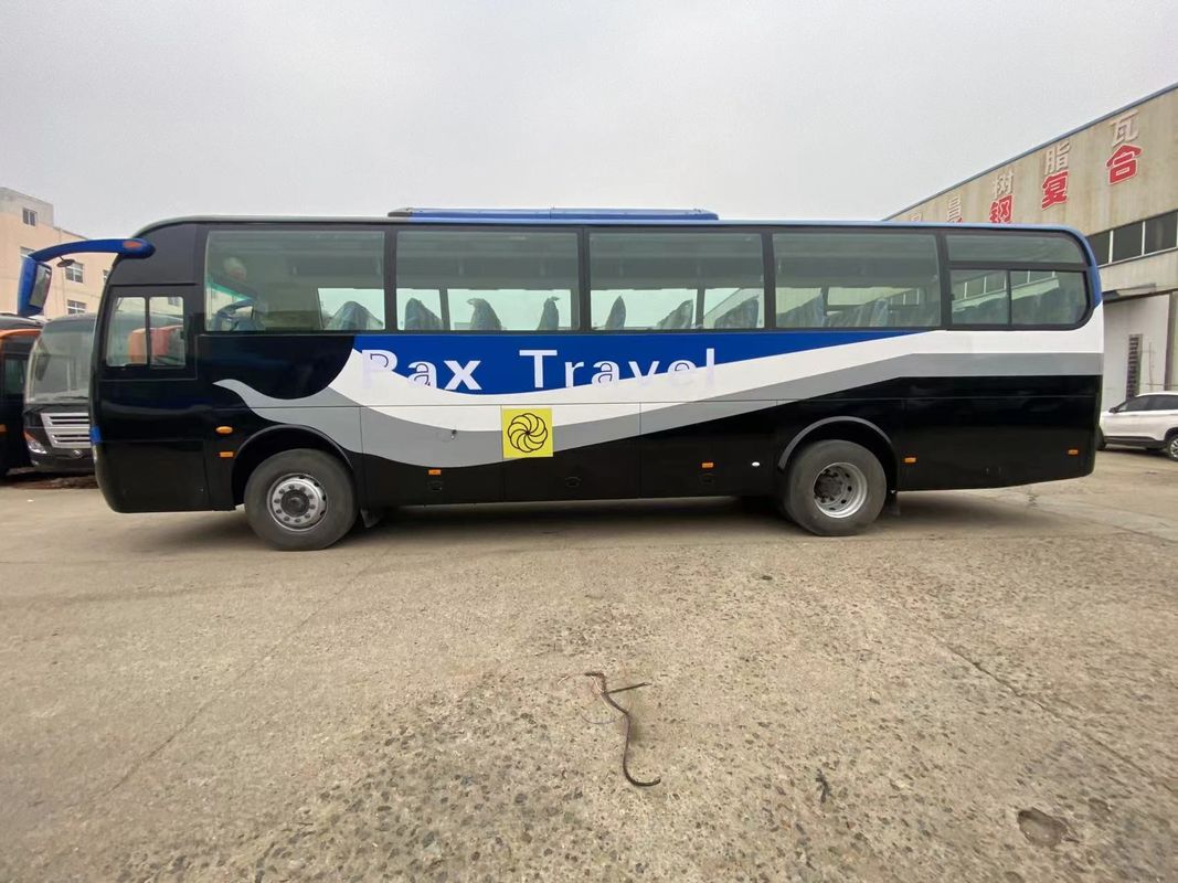 Автобус для туристов с 57 местами, оборудованный кондиционером, автобус для люксовых автобусов с двигателем емкостью 4-6 л.