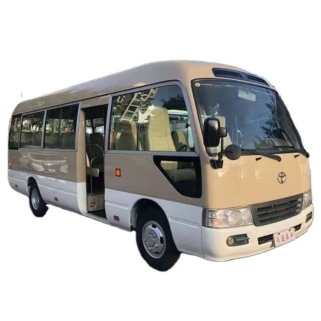 Подержанный левоуправляемый Toyota Coaster Mini Bus 20 мест с дополнительным кондиционером
