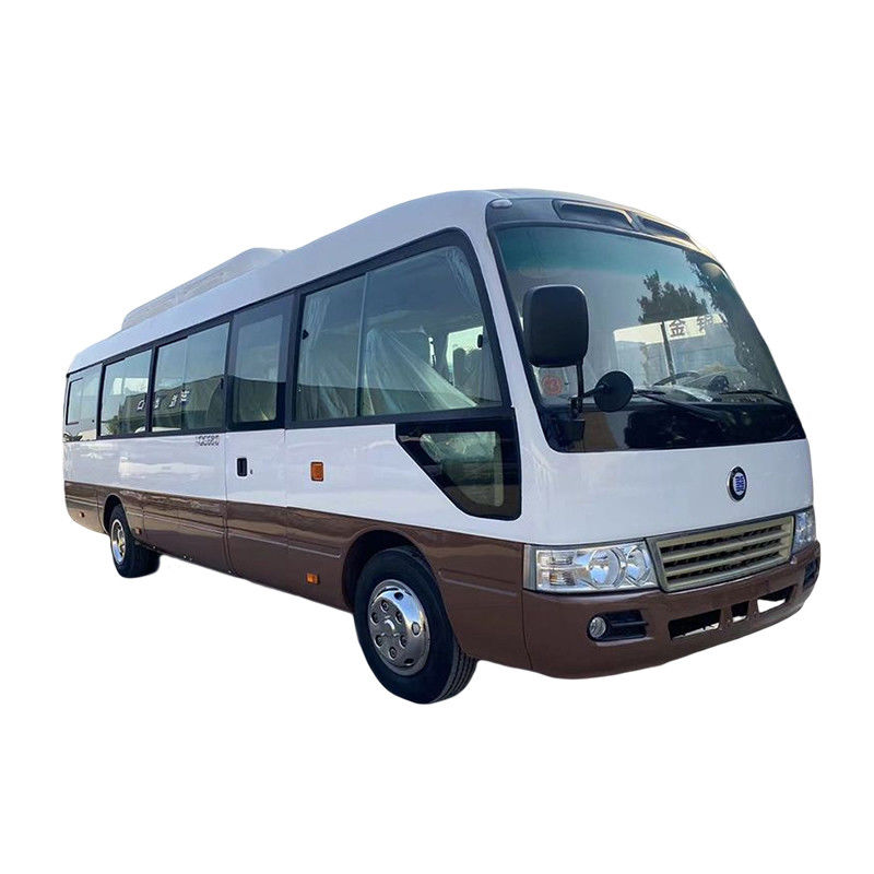 Доступный подержанный LHD Toyota Coaster Bus 30-местный мини-ван с низким расходом топлива