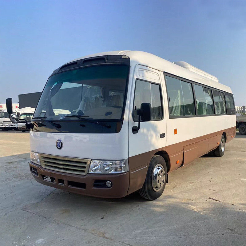 Доступный подержанный LHD Toyota Coaster Bus 30-местный мини-ван с низким расходом топлива