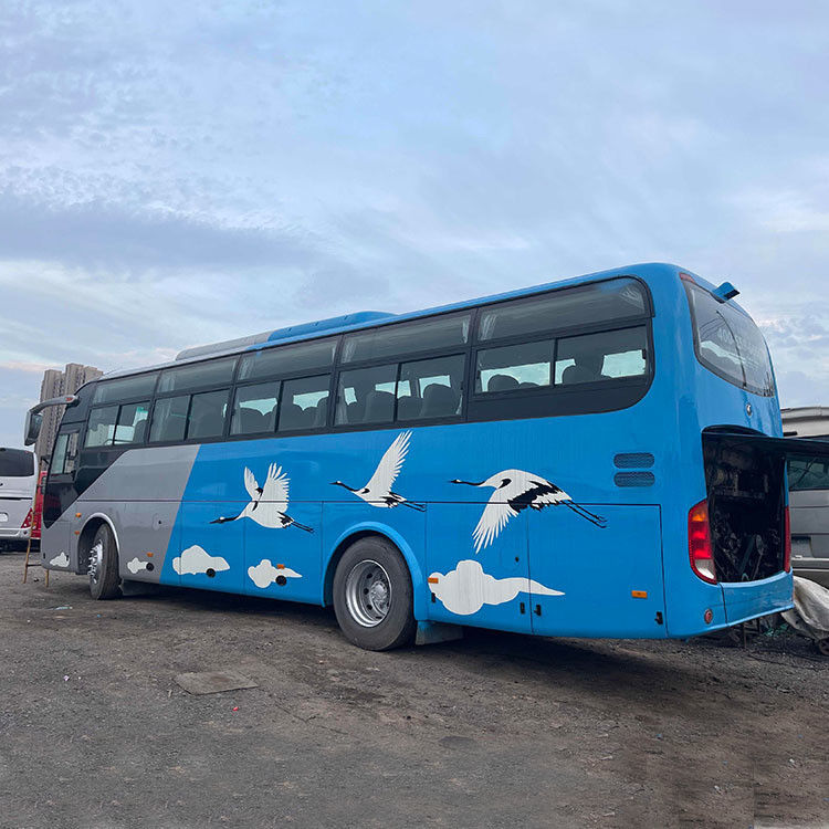 Доступные 55-65 мест Подержанный автобус Youtong Coach LHD Drive Тип 6-8L Моторная вместимость