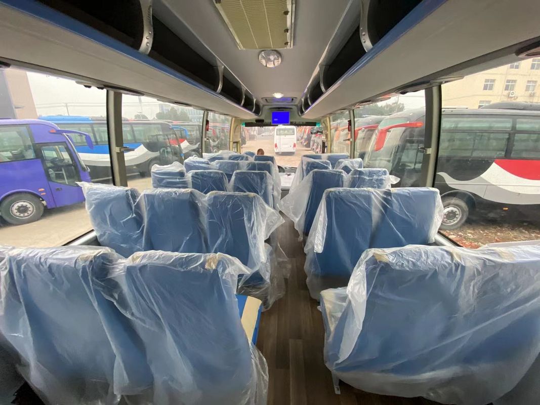 57-местный LHD Luxury Coach Used Diesel Passenger Bus с разработанным типом трансмиссии