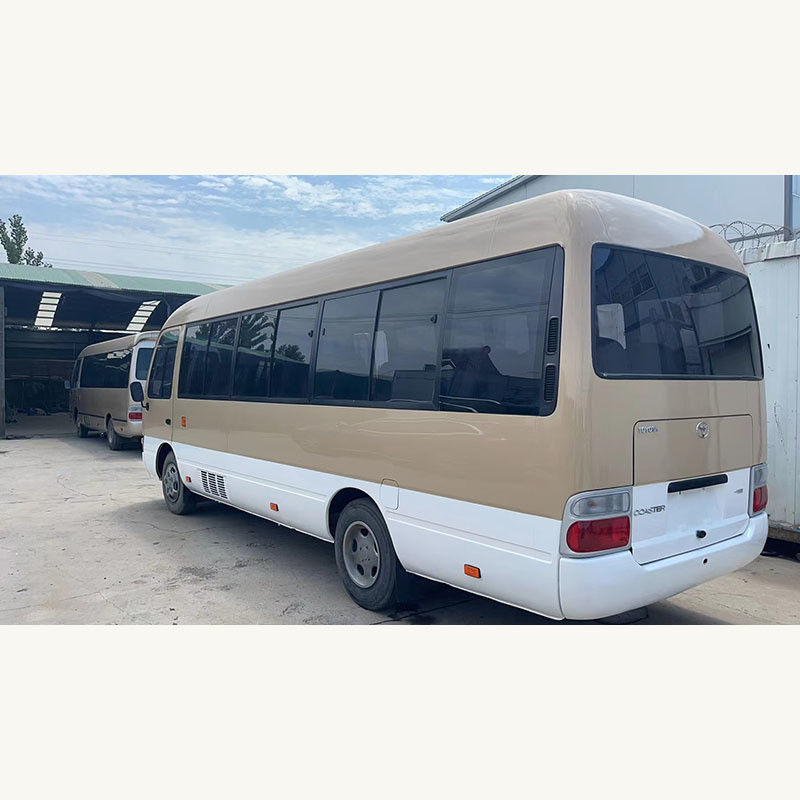 107кВт дизельное топливо тип 29 сиденья использованный автобус Toyota Coaster для требований