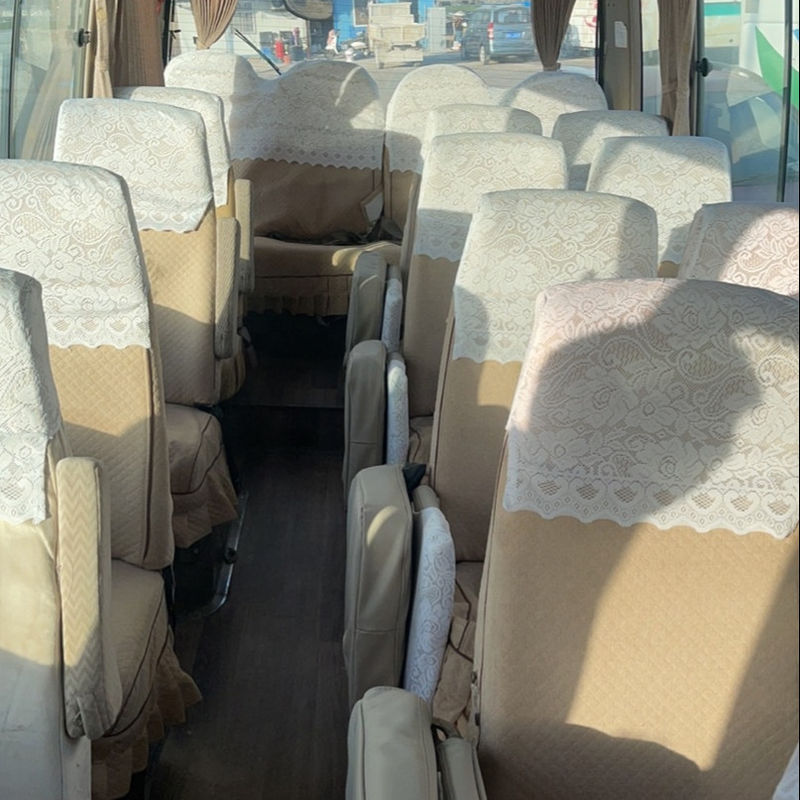 Ручная коробка передач 25 мест 30 мест Дизельный двигатель Использованный горный автобус 7005*2040*2785