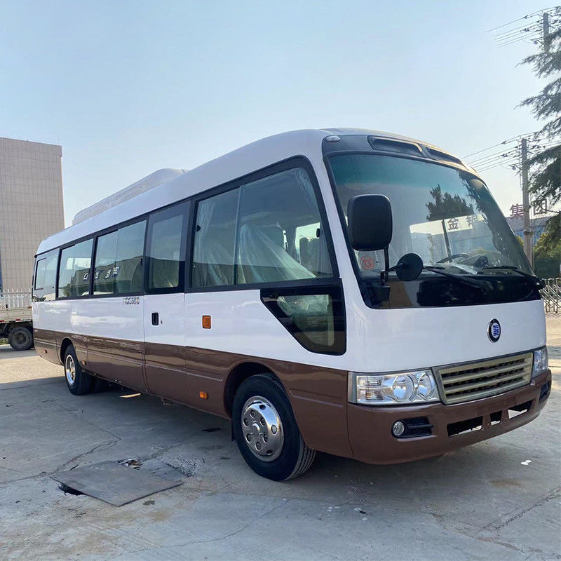 29 мест Автобусы Toyota Coaster Общественный транспорт LHD 4-6L Моторная вместимость Дизельное топливо