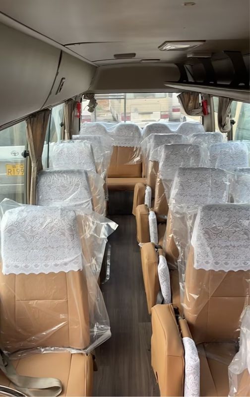 В хорошем состоянии 30 мест подержанный автобус с дизельным топливом с ручной трансмиссией