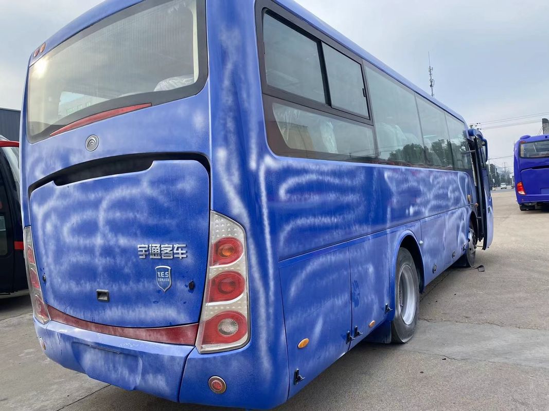 35 мест Туристический автобус Автобус роскошный Подержанный мини-пассажирский автобус Силовое рулевое управление Дизельное топливо