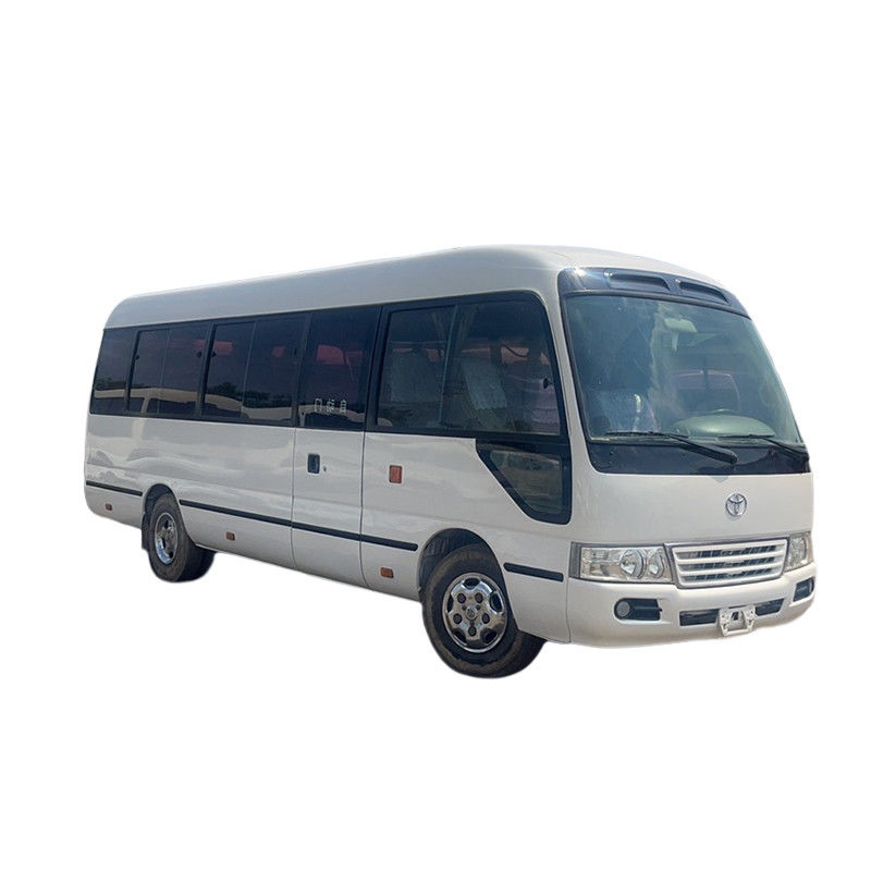 17-30 сидений Левостороннее управление Toyota Coaster Подержанные дизельные автобусы Mini Buses