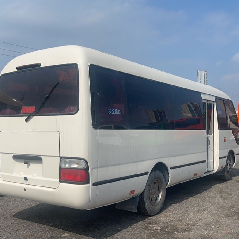 Максимальная мощность 113/5200 кВт Туристический роскошный автобус Подержанный 7м 6 цилиндровый автобус Toyota Coaster