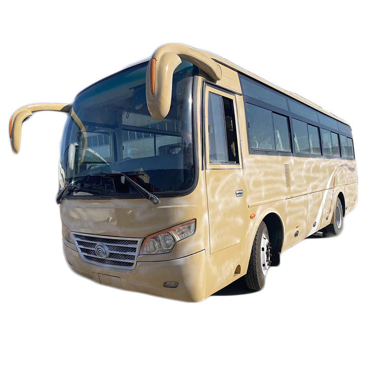 Силовое рулевое управление 30 мест Подержанные автобусы и автобусы Дизельный роскошный автобус Евро 3 необязательно
