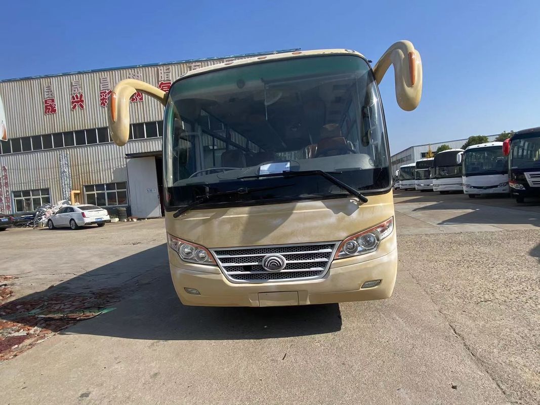 Силовое рулевое управление 30 мест Подержанные автобусы и автобусы Дизельный роскошный автобус Евро 3 необязательно