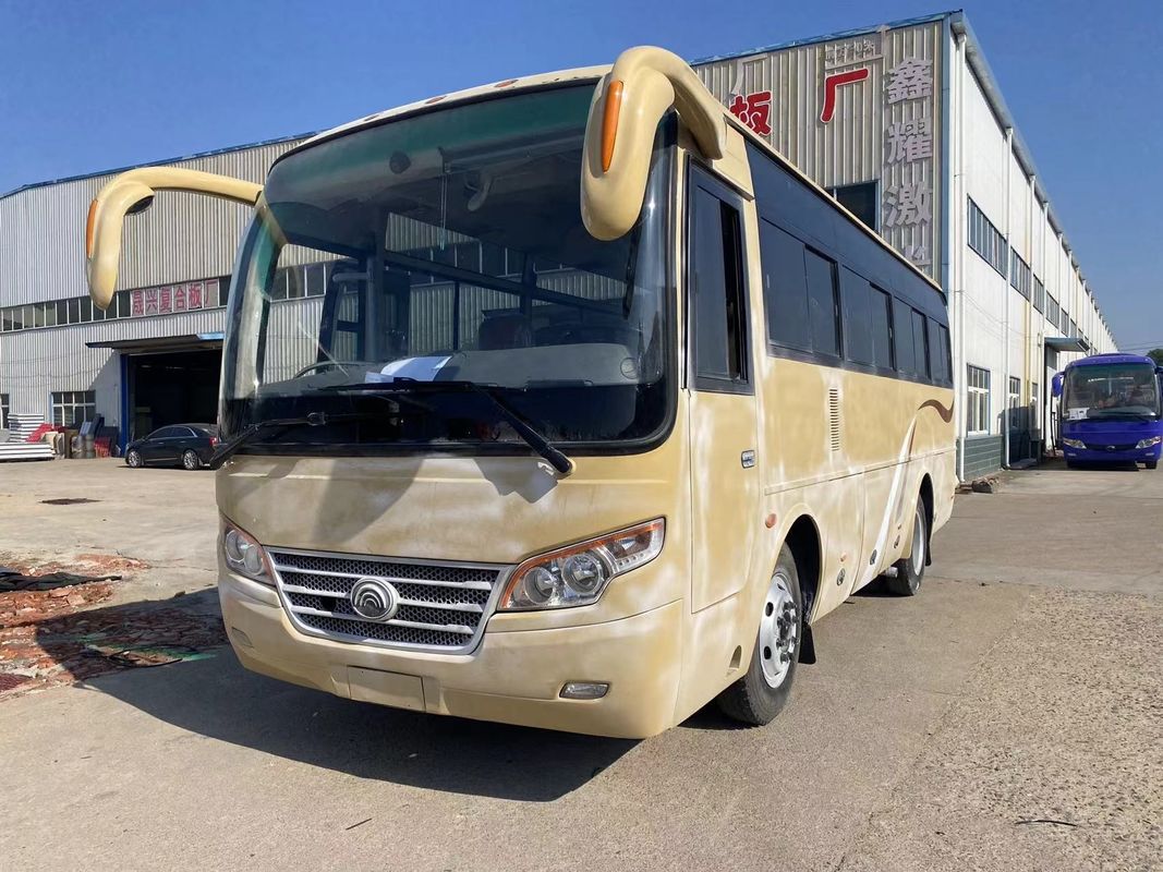 Силовое рулевое управление 30 мест Подержанные автобусы и автобусы Дизельный роскошный автобус Евро 3 необязательно