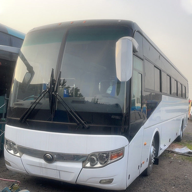 Подержанный RHD 6-8L с ручной коробкой передач Сиденье Тур Подержанные автобусы с большой вместимостью