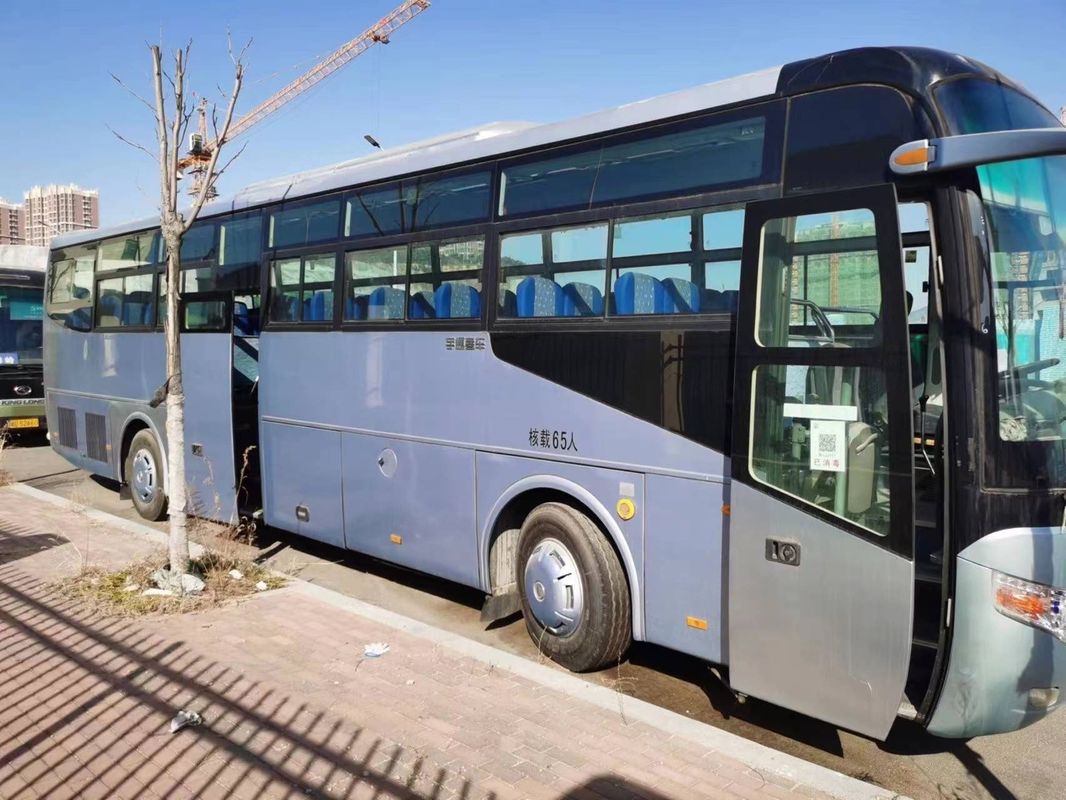 ZK612 Подержанный 65-местный автобус с раздвижным окном с кондиционером и максимальной скоростью 100 км/ч