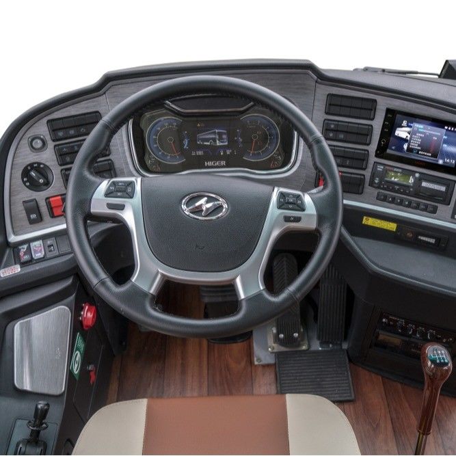 Обеспеченный AC Comfortable Style 46-местный автобус Higer с самым продаваемым дизельным двигателем