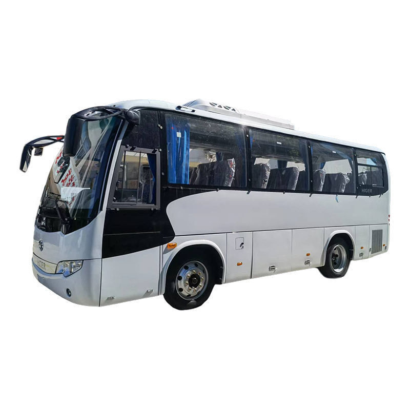 50 мест Подержанный автобус люкс левостороннее управление Дизельное ручное в отличном состоянии