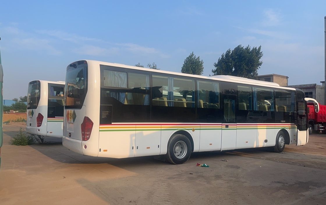YC6S330-30 Модель двигателя 55 мест Используемый двухэтажный автобус с ABS