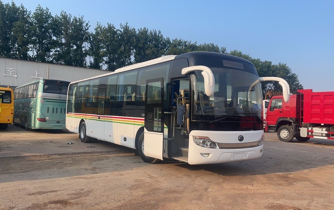 YC6S330-30 Модель двигателя 55 мест Используемый двухэтажный автобус с ABS