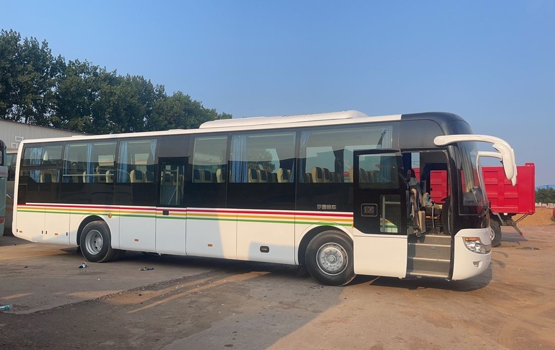 YC6S330-30 Модель двигателя 55 мест Используемый двухэтажный автобус с ABS