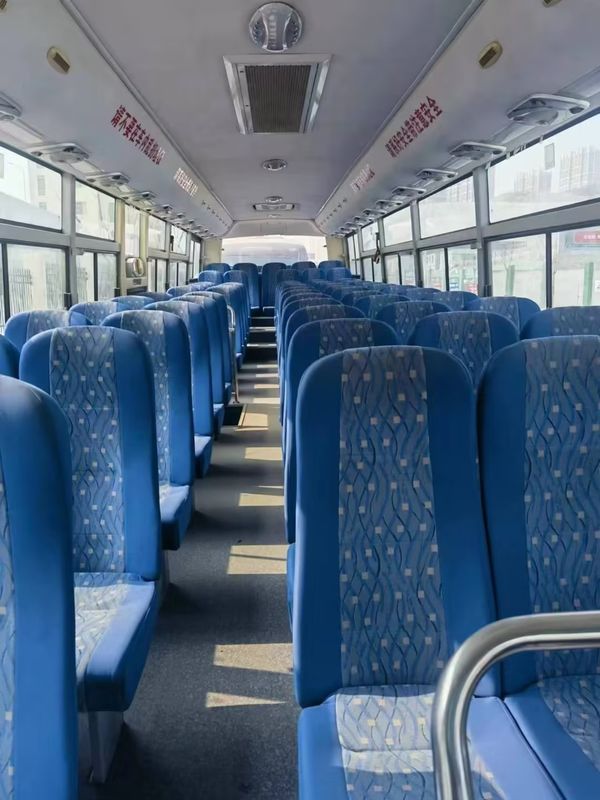 65-местный туристический роскошный подержанный автобусный автобус Шасси модели EQ6100KR4T Макс.Торк 800 Нм/в/мин