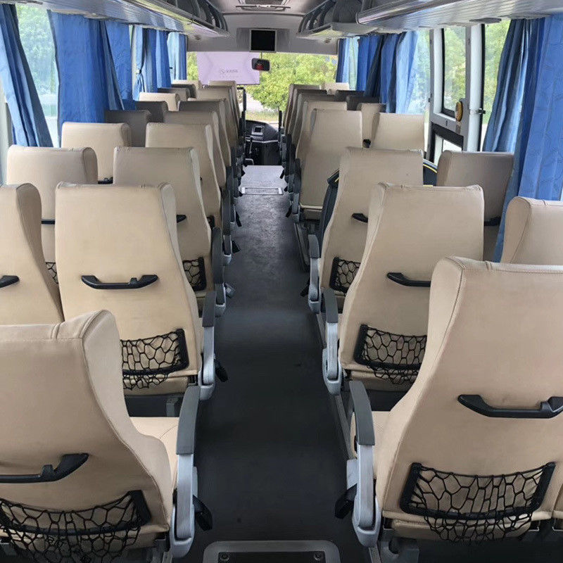 53 места Подержанный автобус Higer Luxury Coach 7AMT Коробка передач для перевозки класса