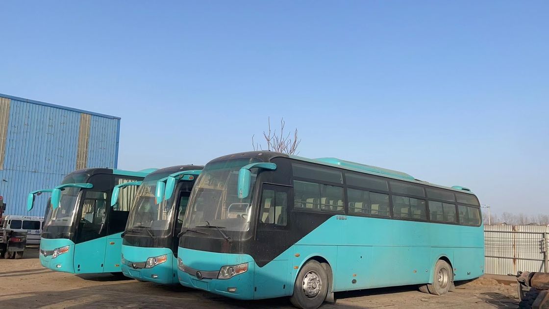 57 мест Общественный транспорт Подержанный автобус Дизельное топливо Тип 213kw Мощность двигателя