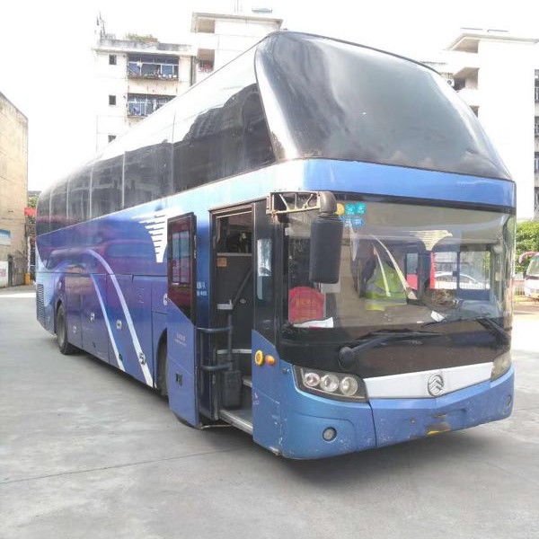 11 метров подержанных двухэтажных автобусов с 60 местами и левым рулем по доступной цене