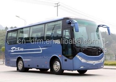 35-40 мест Донфэн 8м Роскошный туристический автобус Подержанный автобус с максимальной скоростью 91-110 км/ч