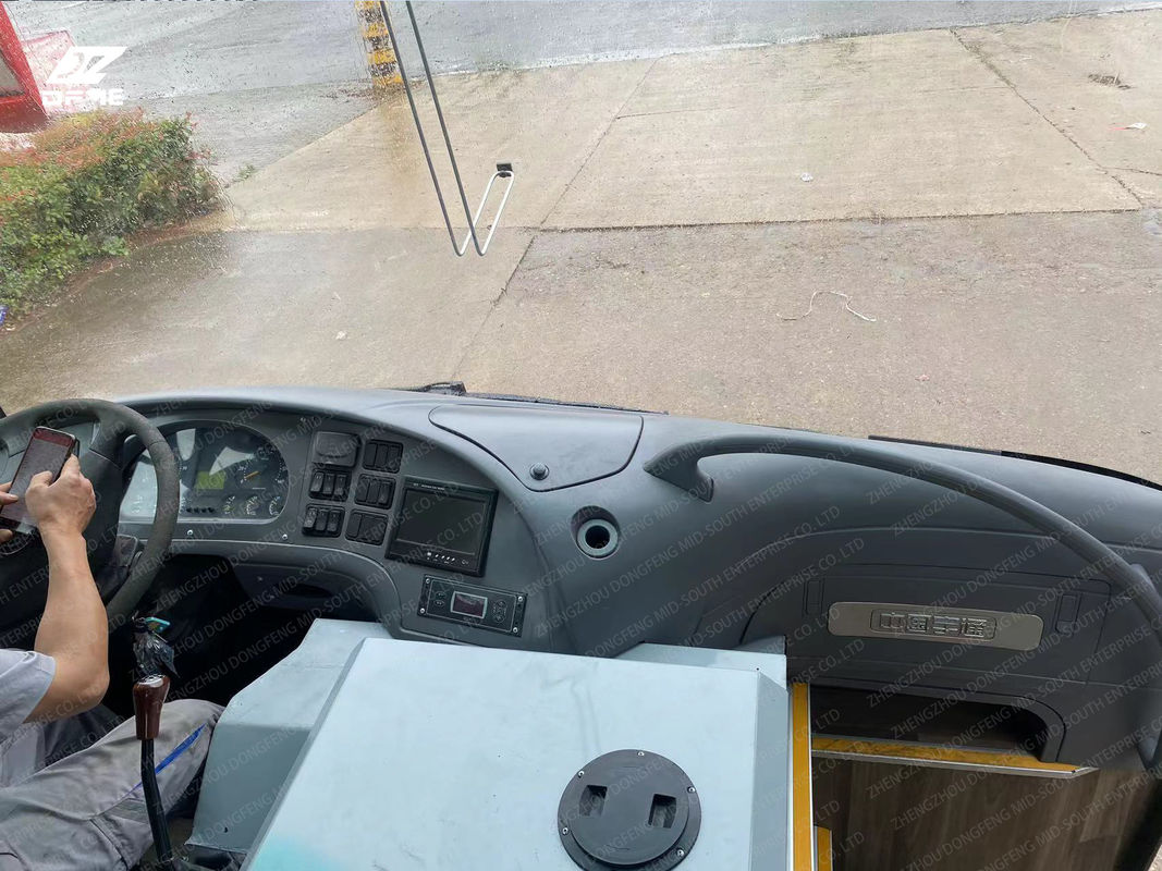 Передний двигатель 53 места 12 м Подержанный автобус Автобус с дизельным топливом и 270 л.с.