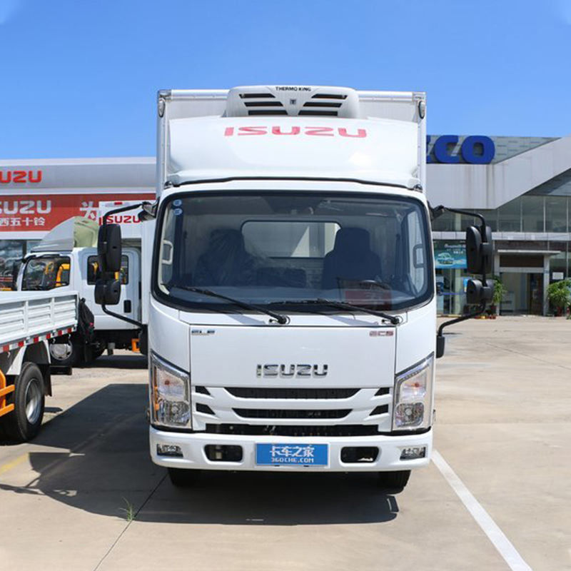 3360 мм колесная база Isuzu 10 тонн коробка холодильный грузовик для транспортировки овощей и мяса