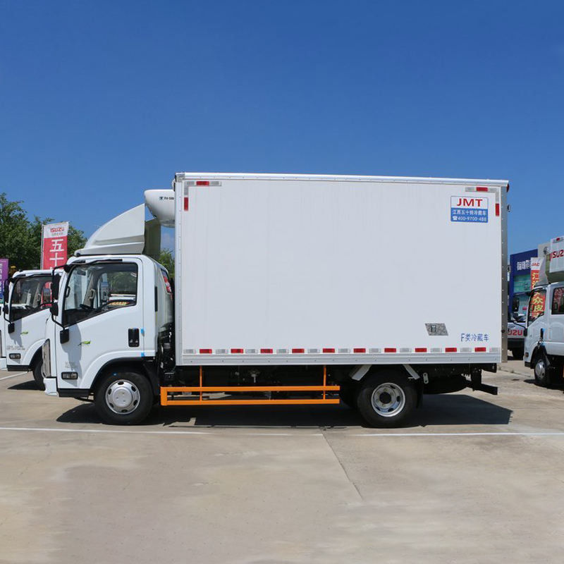 3360 мм колесная база Isuzu 10 тонн коробка холодильный грузовик для транспортировки овощей и мяса