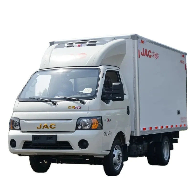 130 HP JAC холодильный грузовик для транспортировки 4x2 GVW≤5T дизельное топливо холодильник