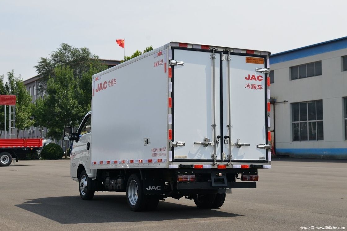 130 HP JAC холодильный грузовик для транспортировки 4x2 GVW≤5T дизельное топливо холодильник