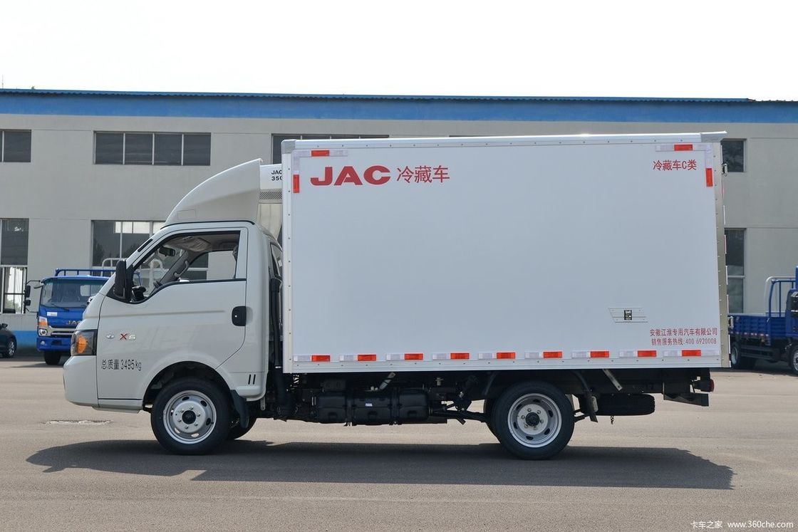 130 HP JAC холодильный грузовик для транспортировки 4x2 GVW≤5T дизельное топливо холодильник