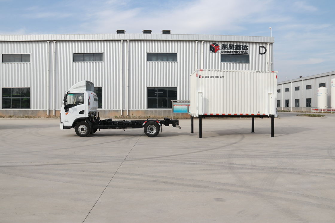 Isuzu Diesel 4*2 Средний грузовой грузовик с съемным кузовом и гидравлическими выдвижками