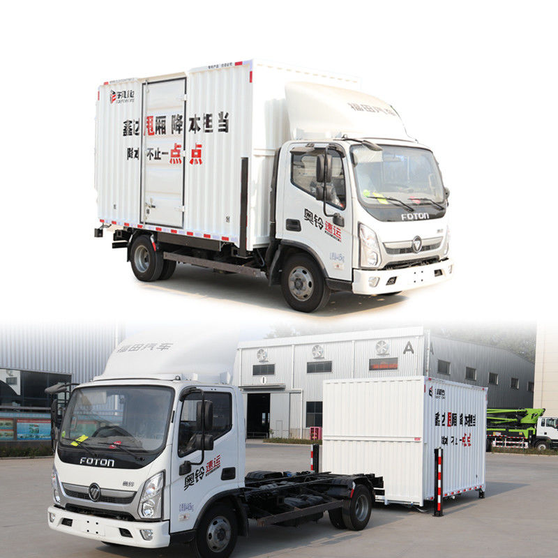 Foton 19CBM грузовой фургон с однорядными рядами сидений и максимальным крутящим моментом 1000-1500 Нм