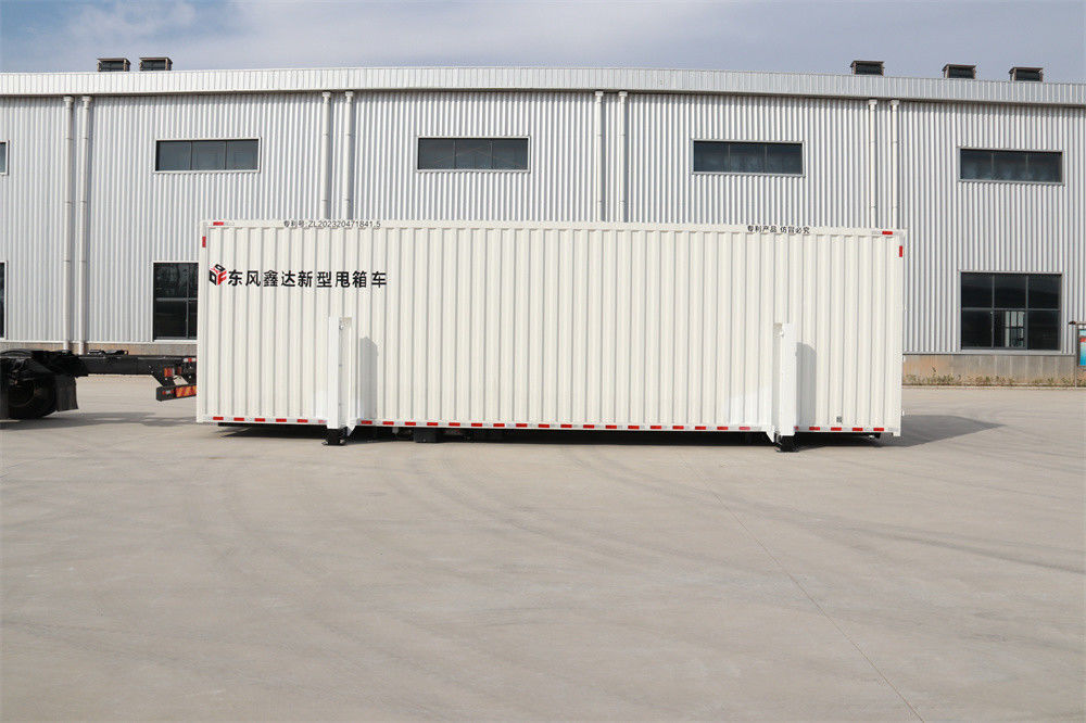 Настройка Isuzu 4*2 204hp 9.6m 59cbm Отсоединяемый корпус Вана грузовик