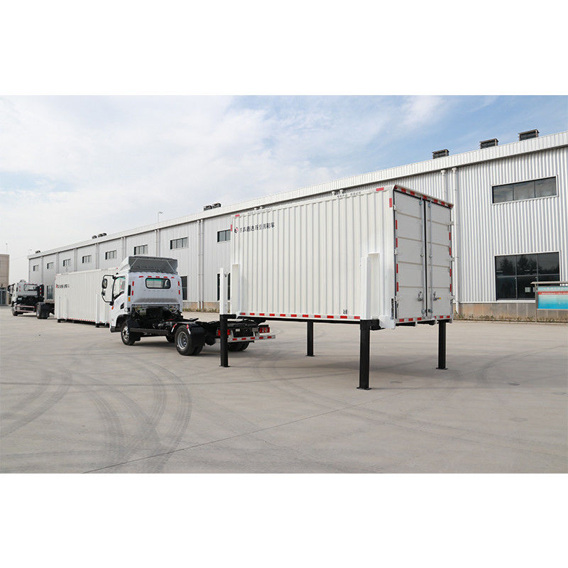 4*2 Mini 5 Ton 19CBM Сухие грузовики с разъемным кузовом и гидравлическими вытяжками для логистики