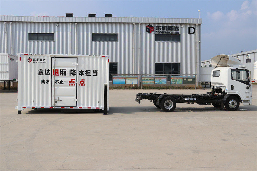 Отсоединительное тело Jac 4*2 Коммерческий контейнер Грузовой фургон Для городского транспорта