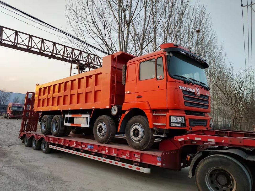 SHACMAN F3000 12 колес 8X4 Евро II тяжелой грузоподъемной передней грузоподъемной грузовик с двигателем 380 л.с.
