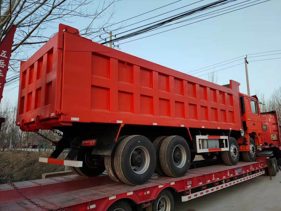 SHACMAN F3000 12 колес 8X4 Евро II тяжелой грузоподъемной передней грузоподъемной грузовик с двигателем 380 л.с.