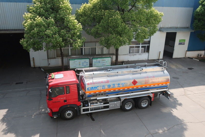 CIMC LINYU 6*4 24м3 Алюминиевая сплав танкер для перевозки горючего жидкого топлива