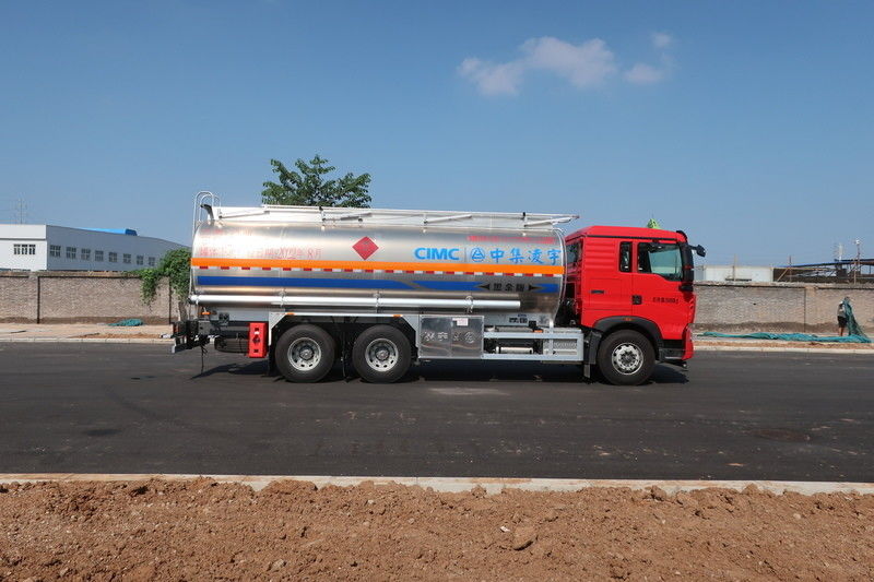CIMC LINYU 6*4 24м3 Алюминиевая сплав танкер для перевозки горючего жидкого топлива